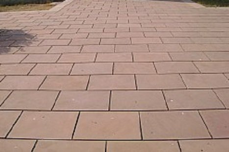Stone paving, sandstone paving slabs tiles bricks, natural stone paving, stone road