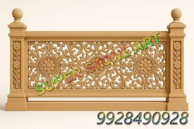Jodhpur Red Stone Jali, Stone Jali Manufacturer Jodhpur, CNC Carved Red Sandstone Jali