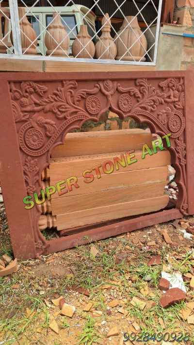 red stone mehrab, mehrab design, stone arch design, mehrab designs